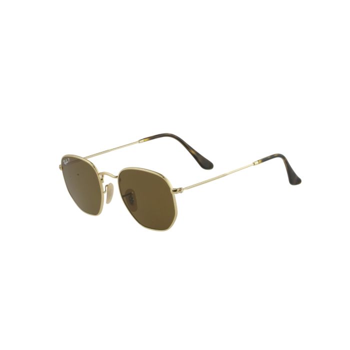Ray Ban Hexagonal Polarized 3548N 001/57 51