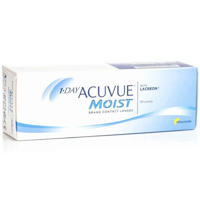 Acuvue Moist 1-Day ( 30 φακοί ) Ημερήσιοι Μυωπίας