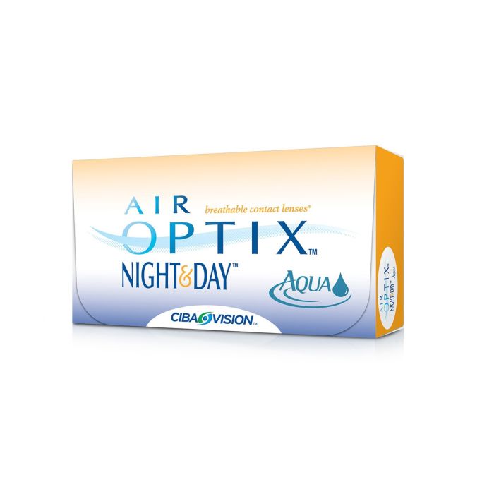 Air Optix Night & Day Aqua ( 6 φακοί ) Μηνιαίοι Μυωπικοί