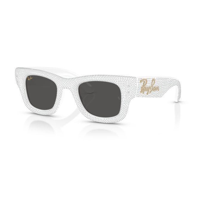 Ray Ban Wayfarer Puffer A$AP ROCKY with Rhinestones Pave 4940BP 686687 47
