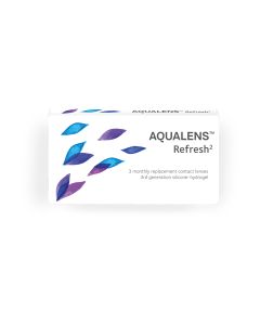 Aqualens Refresh 2 ( 3 φακοί ) Μηνιαίοι Μυωπίας