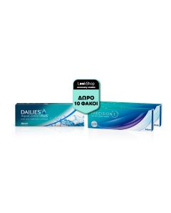 Dailies Aqua Comfort Plus ( 30 φακοί + 10 φακοί Precision 1 ΔΩΡΟ ) Ημερήσιοι Μυωπίας