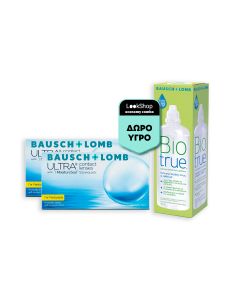 2 κουτιά Ultra for Presbyopia (6 φακοί) Μηνιαίοι Πολυεστιακοί Φακοί Επαφής + Biotrue 360ml ΔΩΡΟ